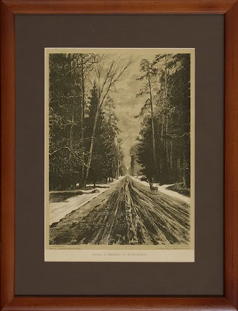 Antoni Kamieński, Droga z Bielska do Białowieży 