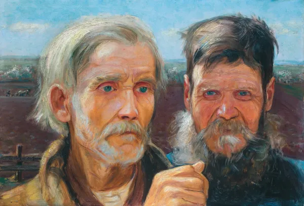 Vlastimil Hofman, DWAJ WĘDROWCY, ok. 1920