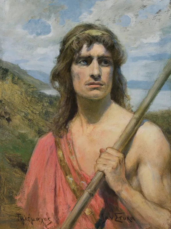 Jan Styka, TELEMACH, SYN ODYSSA, przed 1922