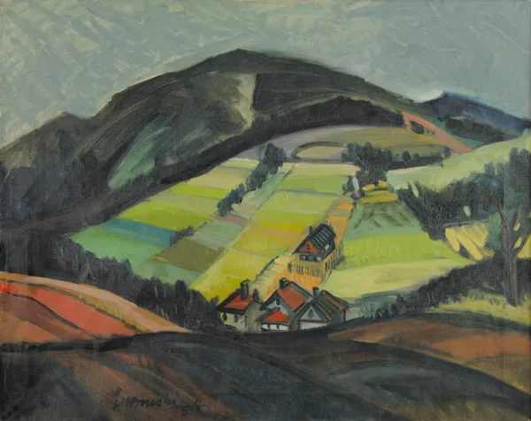 Janusz Maria Brzeski, PEJZAŻ Z PCIMIA, 1956