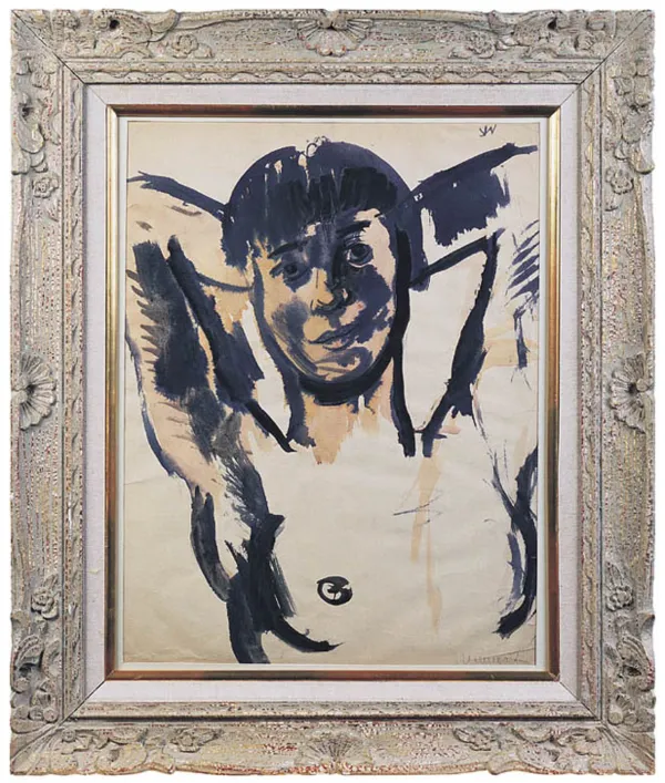 Joachim Weingart, Półakt kobiety