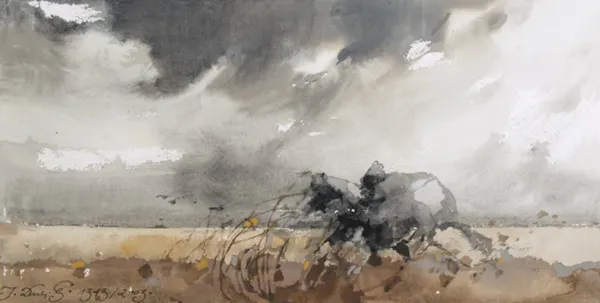 Jerzy Duda Gracz, WIELKIE OCZY - NARZECZONY (obraz 1343), 2003