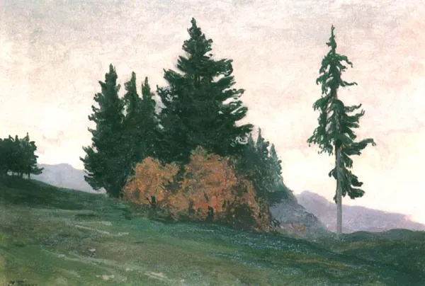 Iwan Trusz, Pejzaż górski