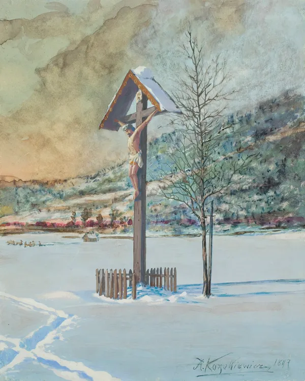 Antoni Kozakiewicz, KAPLICZKA W POLU, 1897