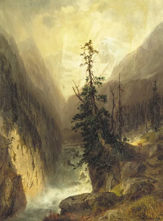 Willibald Wex, Pejzaż górski