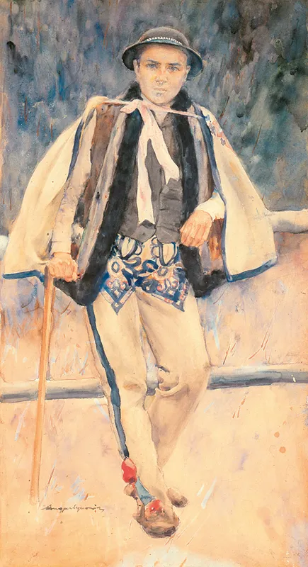 Aleksander Augustynowicz, MŁODY GÓRAL, ok. 1910