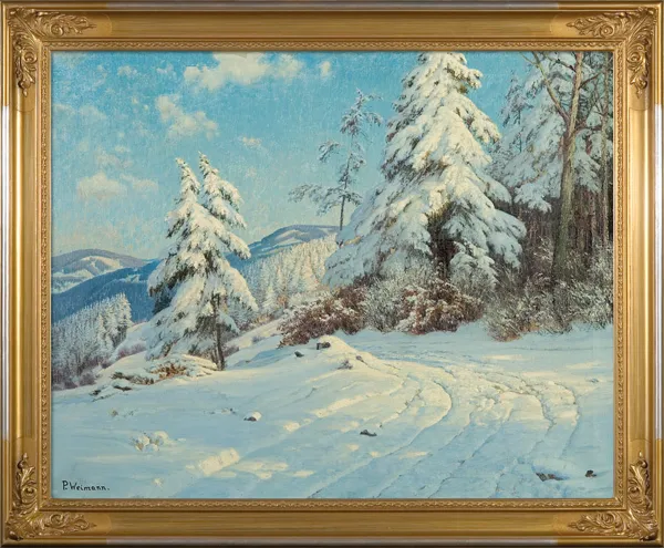 Paul  Weimann, ŚNIEGI W SUDETACH