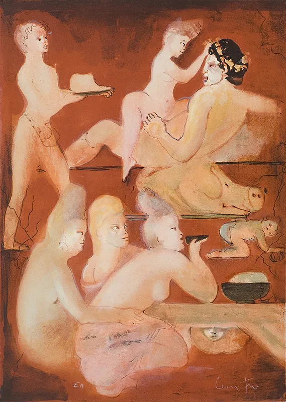 Leonor Fini, Bachanalia