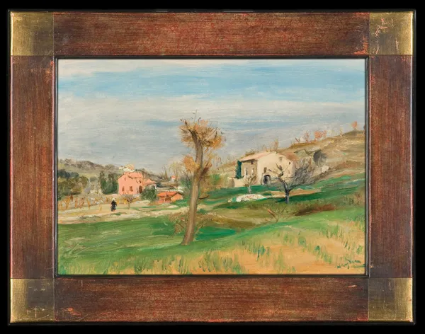 Henryk Hayden, PEJZAŻ Z PROWANSJI, 1930