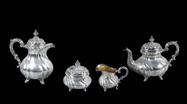 Autor nierozpoznany, GARNITUR DO KAWY I HERBATY, 1 ćw. XX w.