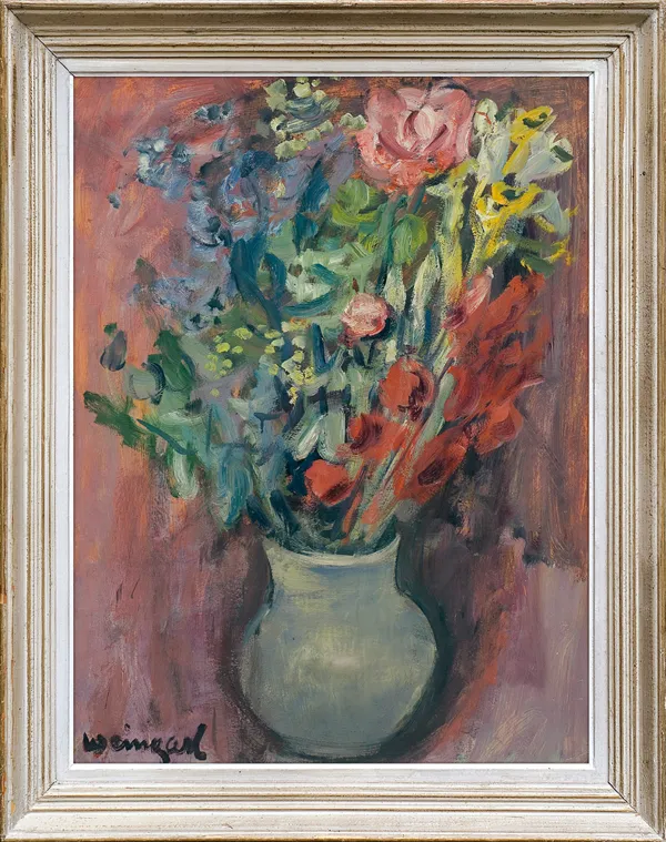 Joachim Weingart, KWIATY W WAZONIE, ok. 1930