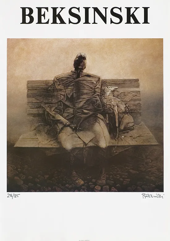 Zdzisław Beksiński, Plakat autorski