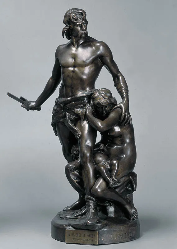 Emil Andre Boisseau, W obronie, ok. 1884