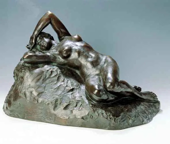 Friedrich Moritz Brodauf, Akt leżący