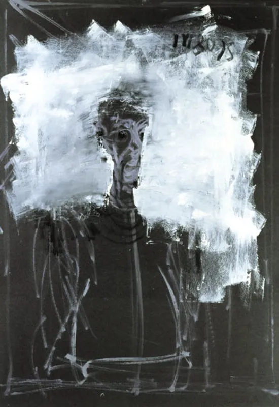 Jacek Sienicki, Popiersie w białej aureoli, 1 VI 1980