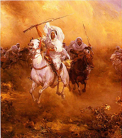 Alfred Wierusz-Kowalski, Jeźdźcy marokańscy