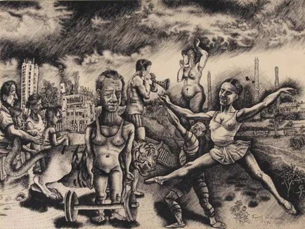 Karol Wieczorek, Kulturysta i baletnica, 1976