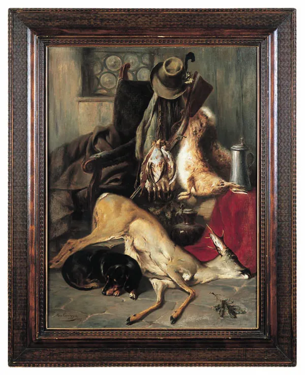 Max  Corregio, TROFEA MYŚLIWSKIE, 1887