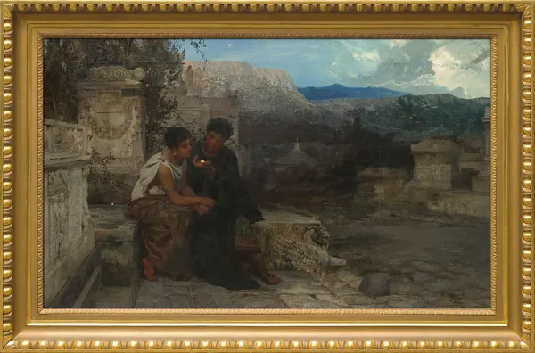 Henryk Siemiradzki, NOC W POMPEI, ok. 1881 