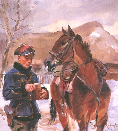 Wojciech Kossak, Wspólne śniadanie