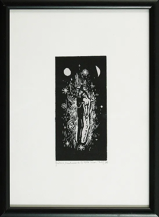 Jerzy Duda Gracz, Kochankowie 2, z cyklu Judaica, 1964