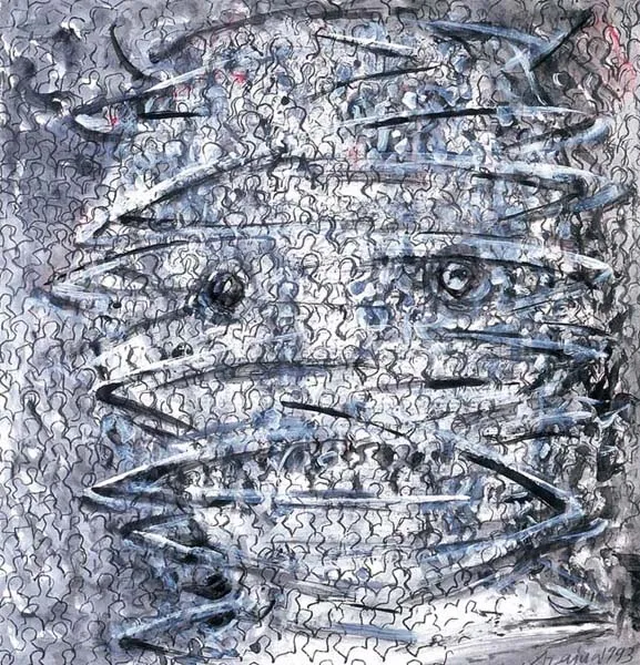 Józef Szajna, DEMON, Z CYKLU MROWISKO, 1993 