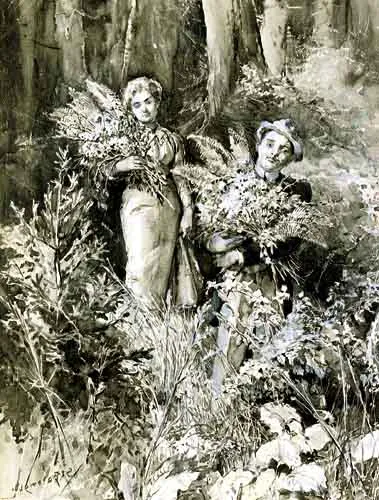 Stanisław Kaczor Batowski, Zbieranie paproci