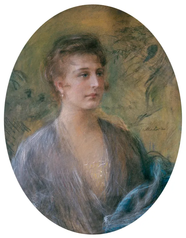 Teodor Axentowicz, Portret damy