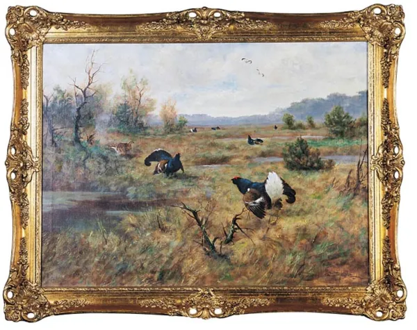 Georg (George) Majewicz, Toki cietrzewi, ok. 1930