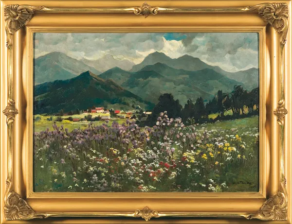 Michał  Stańko, WIDOK NA TATRY, 1935