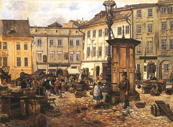 Seweryn Bieszczad, Na targu