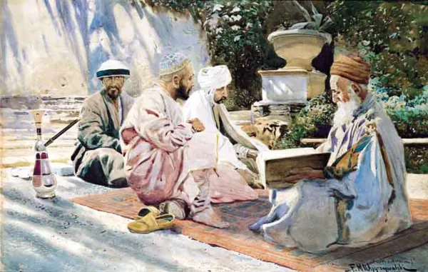 Feliks Michał Wygrzywalski, Ustęp z Koranu