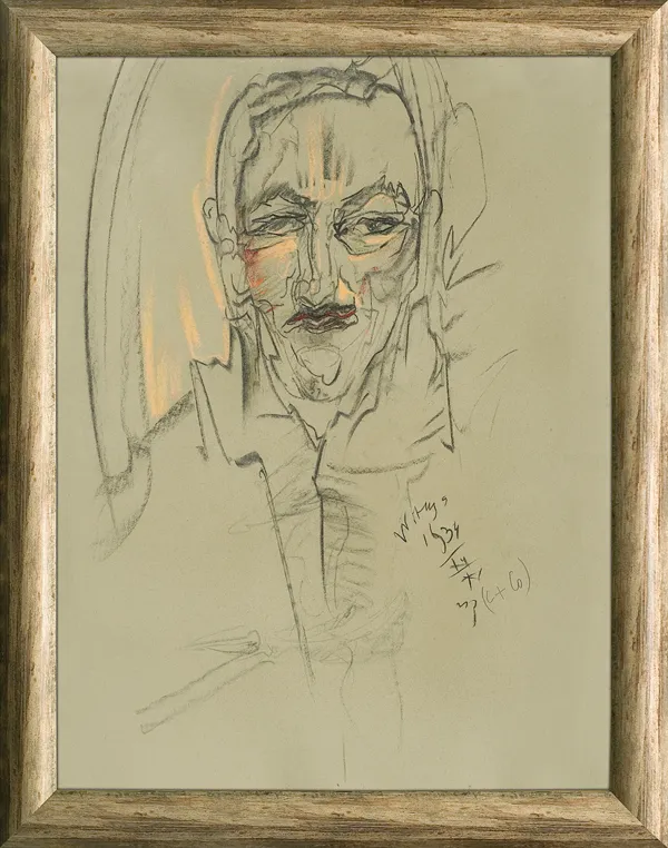 Stanisław Ignacy Witkiewicz, PORTRET JÓZEFA JANA GŁOGOWSKIEGO, XII 1934  