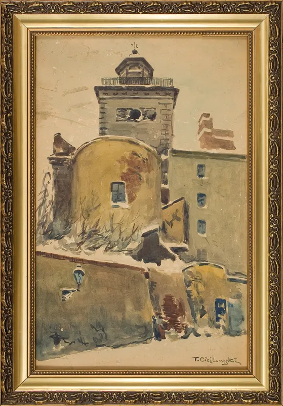 Tadeusz Cieślewski, WARSZAWA. DZWONNICA PRZY KOŚCIELE ŚW. ANNY 