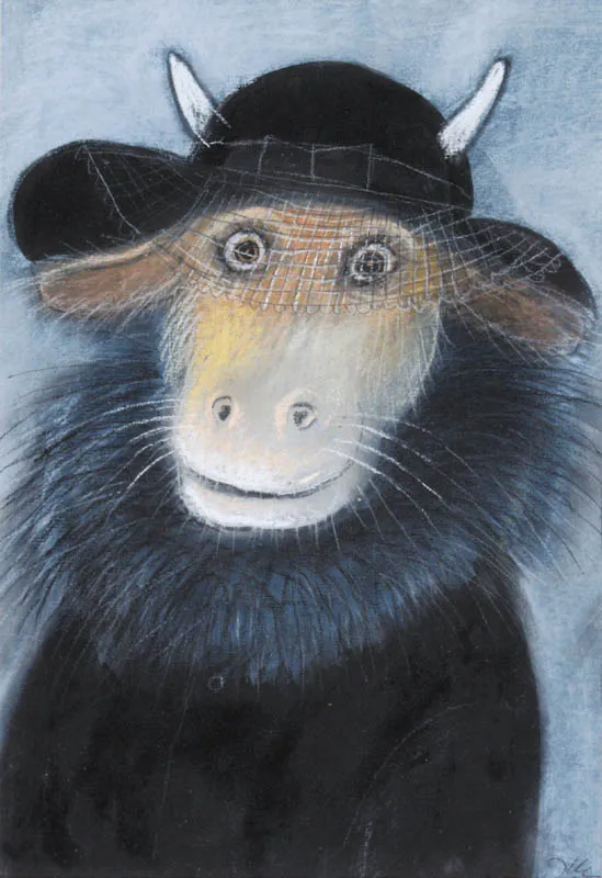 Józef Wilkoń, Pani krowa