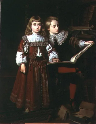 Caesar Willich, Dzieci w bibliotece