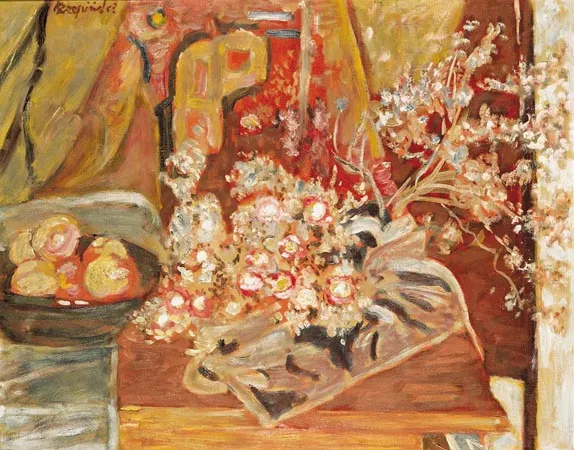 Czesław Rzepiński, Martwa natura z kwiatami i owocami