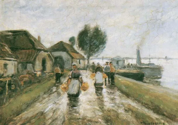 Liesegang, Wiosenny dzień w przystani