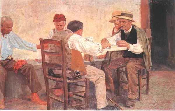 Feliks Michał Wygrzywalski, Partia kart