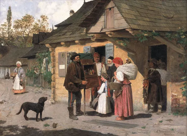 Antoni Kozakiewicz, WĘDROWNY TEATRZYK, 1881