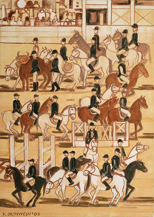 Katarzyna  Orthwein, Przed gonitwą, 2008