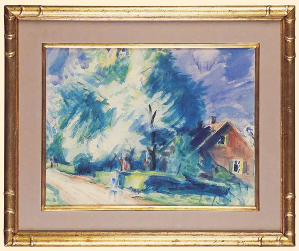 Henryk Epstein, PEJZAŻ W ZIELENI, lata 30. XX w.