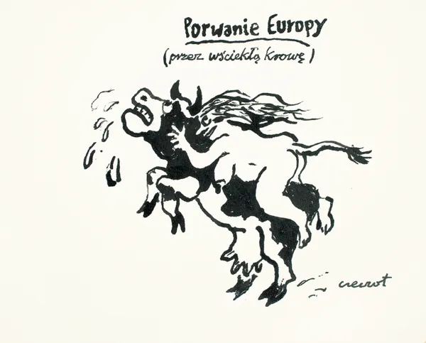 Andrzej  Czeczot, Porwanie Europy przez wściekłą krowę