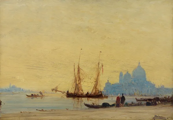Felix  Ziem, WENECJA, lata 1873 -1878 