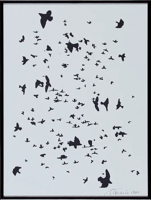 Jan Tarasin, Ptaki, 1990