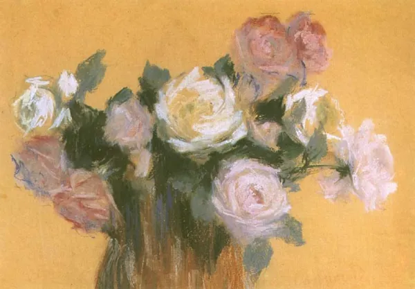 Leon Wyczółkowski, Białe i różowe róże