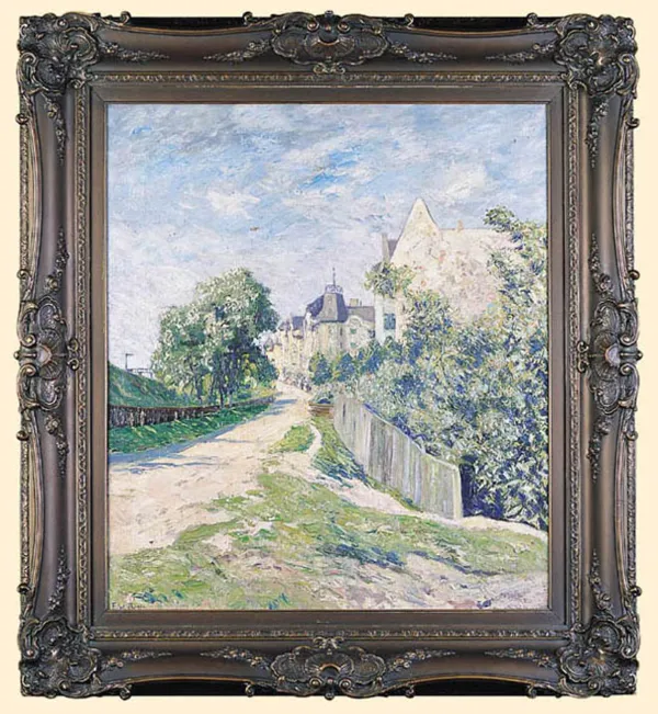 Fritz Wildhagen, ULICZKA W ZIELENI, ok. 1930