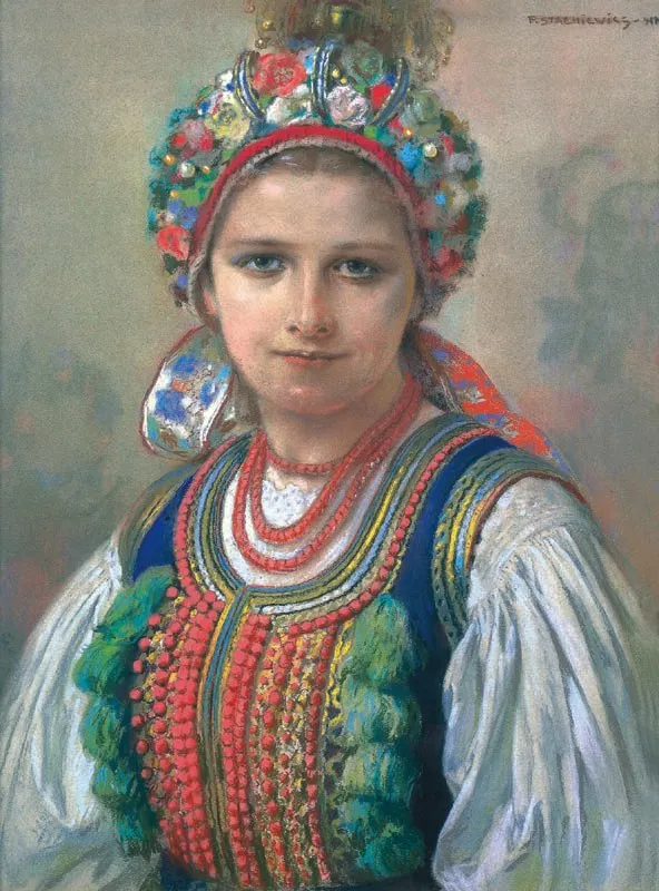 Piotr Stachiewicz, Krakowska panna mloda, 1917