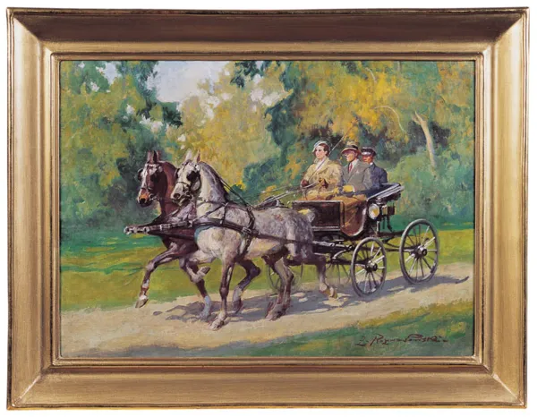 Zygmunt Rozwadowski, Przejażdżka Bryczką, po 1930