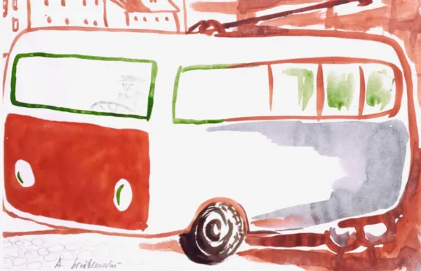 Andrzej Wróblewski, Trolejbus, lata 50.